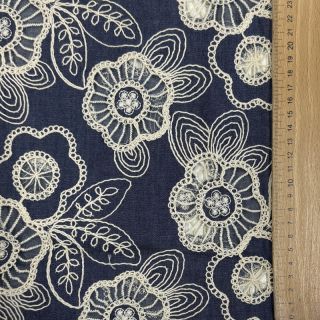 Pamuk JEANS EMBROIDERY Niva design A