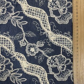 Pamuk JEANS EMBROIDERY Flora design A