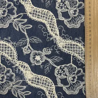 Pamuk JEANS EMBROIDERY Flora design A