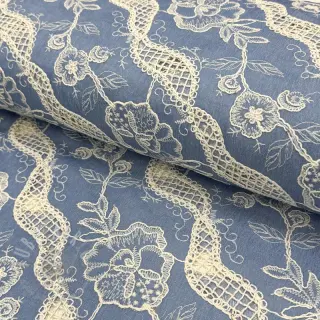 Pamuk JEANS EMBROIDERY Flora design B