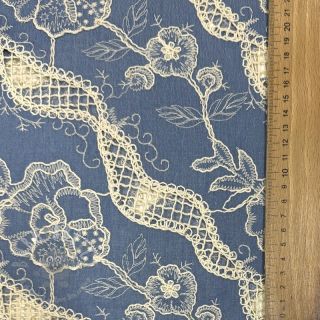 Pamuk JEANS EMBROIDERY Flora design B