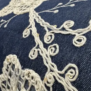 Pamuk JEANS EMBROIDERY Flora design C