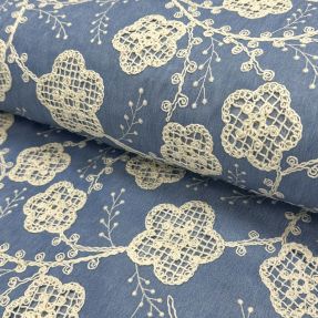 Pamuk JEANS EMBROIDERY Flora design D