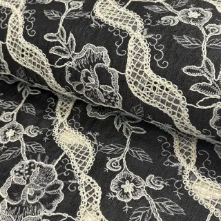 Pamuk JEANS EMBROIDERY Flora design E