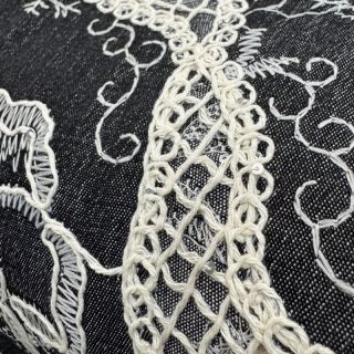 Pamuk JEANS EMBROIDERY Flora design E