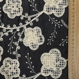 Pamuk JEANS EMBROIDERY Flora design F