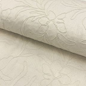 Pamuk EMBROIDERY GABARDINE Luana natural