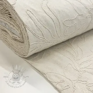 Pamuk EMBROIDERY GABARDINE Luana natural