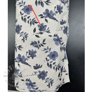 Dekorativna tkanina Linenlook Night flowers digital print 2nd class