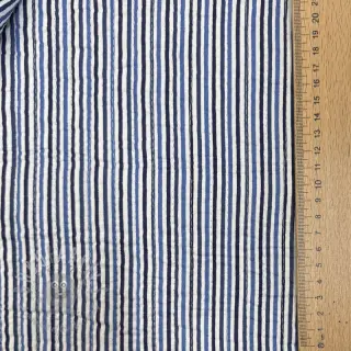 Pamuk QUILT Gange indigo