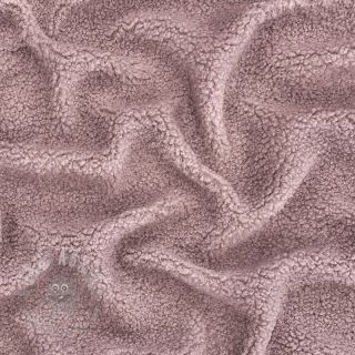 Tkanina za kapute TEDDY dark powder