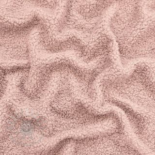 Tkanina za kapute TEDDY powder