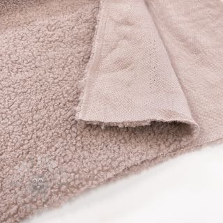 Tkanina za kapute TEDDY powder