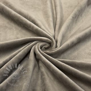 Samet VELVET STRETCH taupe