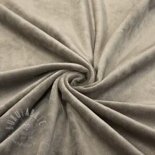 Samet VELVET STRETCH taupe
