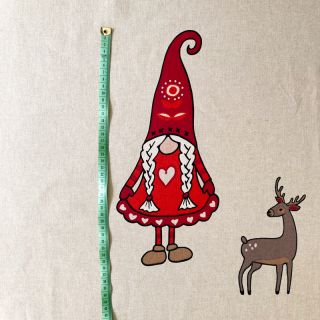 Dekorativna tkanina Linenlook Tomto Legend PANEL