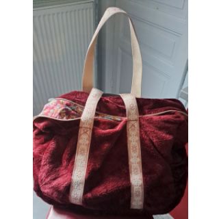 Umjetno krzno SMOOTH bordeaux