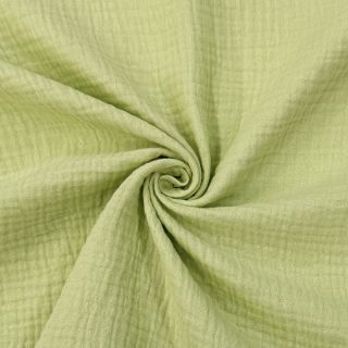 Tetra Tkanina/Muslin soft green ORGANIC