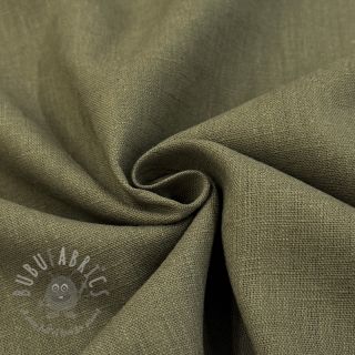 Laneno prano dark moss green