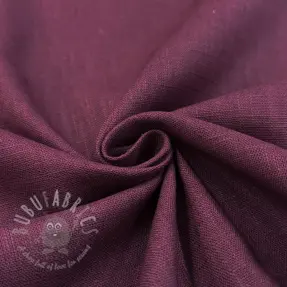Laneno prano wine red