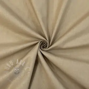 Pamučna tkanina popelin dark beige