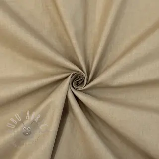 Pamučna tkanina popelin dark beige