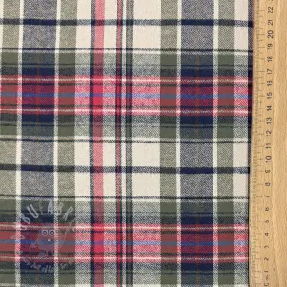 Pamučna tkanina YARN DYED CHECK BRUSHED pickle