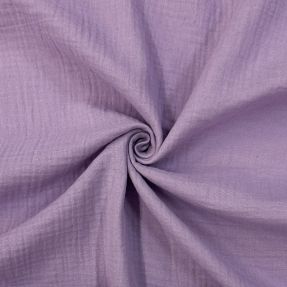 Tetra Tkanina/Muslin dark lilac ORGANIC